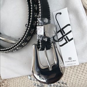 B Low the Belt. Star Studded Belt